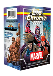 Topps Chrome Marvel 2026 trading card box
